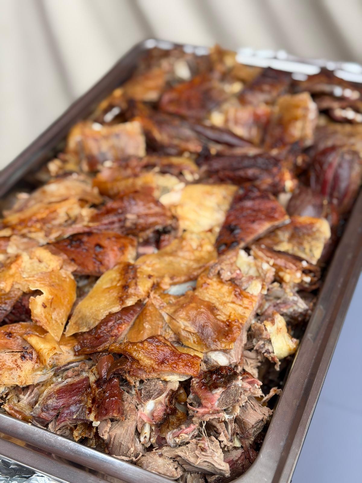 Balkan Delights roast lamb catering platter